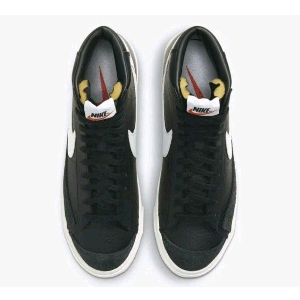 Nike Blazer Mid '77 VNTG Black Sail Off White  Men's Retro Size M 8.5/ W 10 image 4